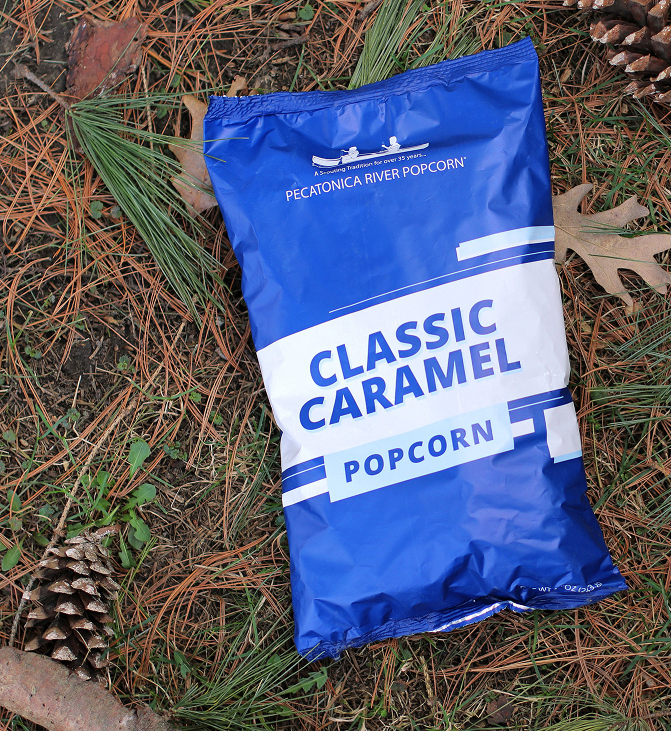 Classic Caramel Popcorn in a bag